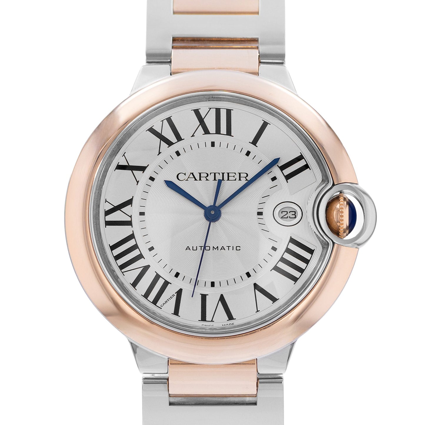 Cartier Ballon Bleu 42mm Steel & Rose Gold
