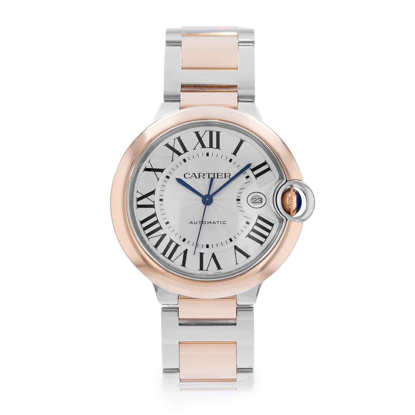 Cartier Ballon Bleu 42mm Steel & Rose Gold