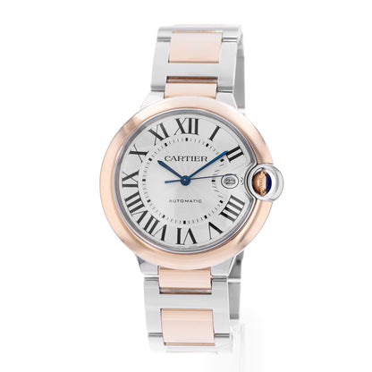Cartier Ballon Bleu 42mm Steel & Rose Gold