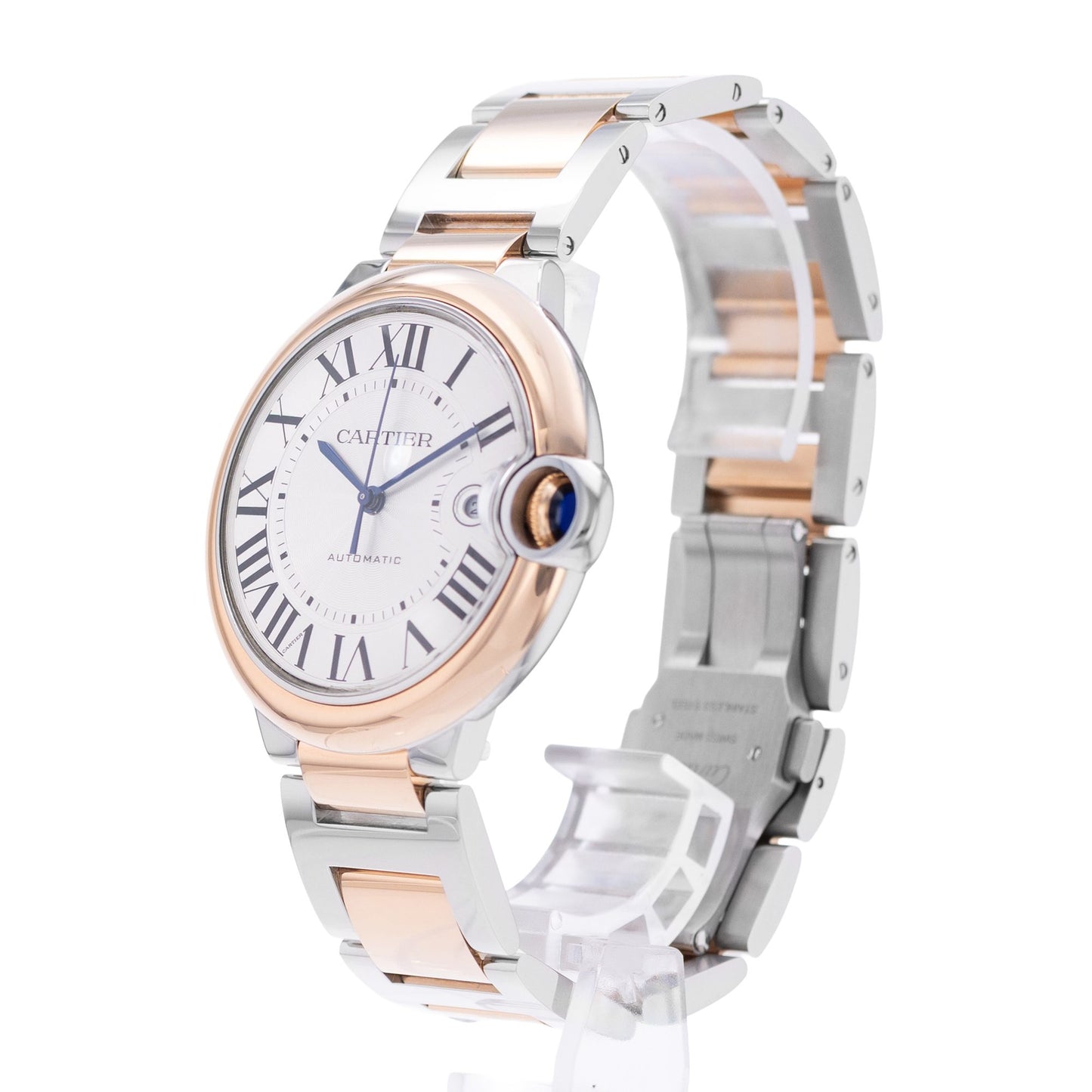 Cartier Ballon Bleu 42mm Steel & Rose Gold