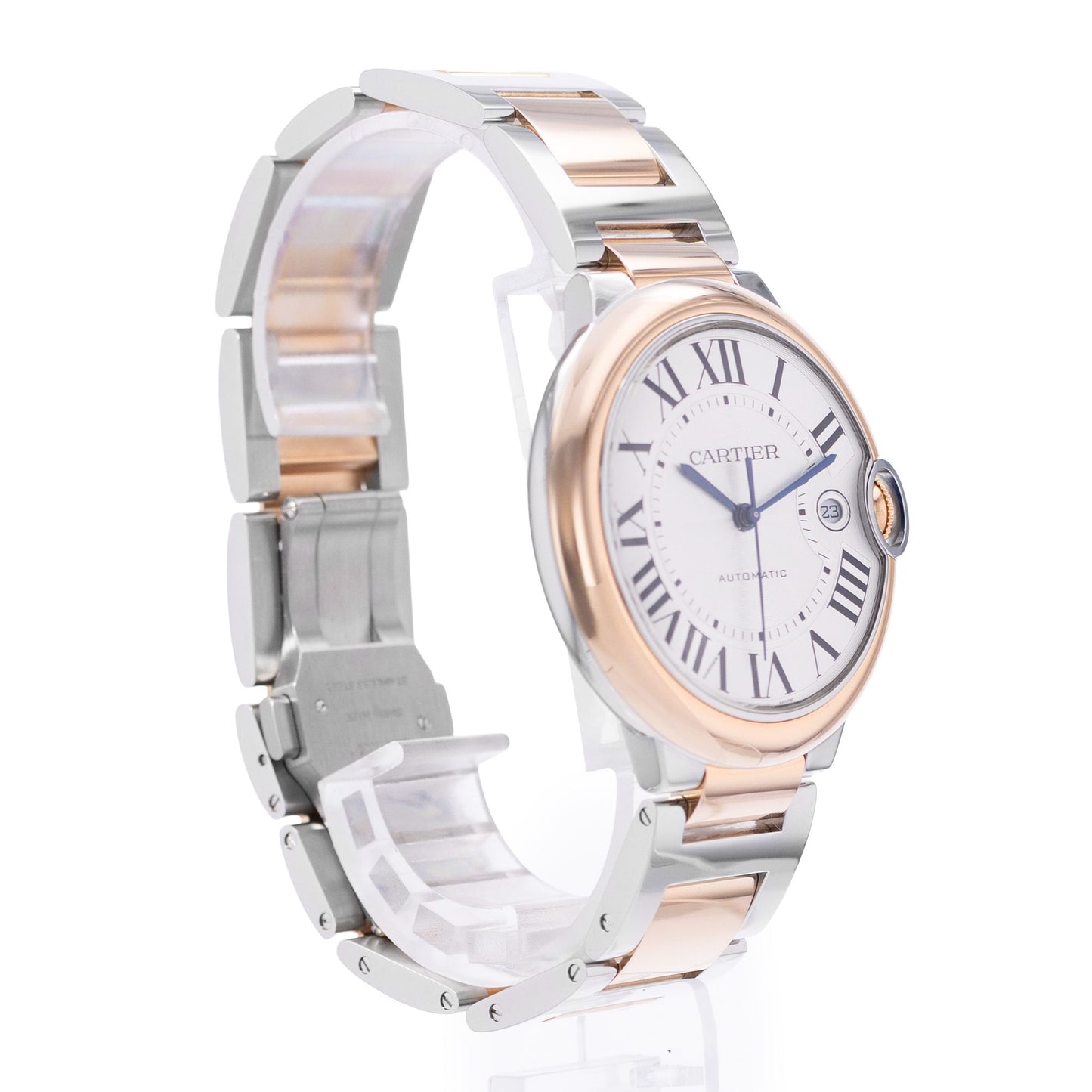Cartier Ballon Bleu 42mm Steel & Rose Gold