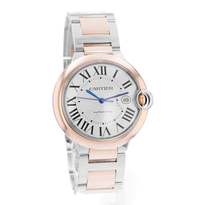 Cartier Ballon Bleu 42mm Steel & Rose Gold