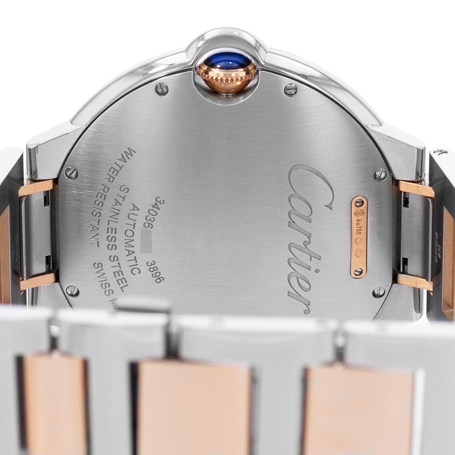 Cartier Ballon Bleu 42mm Steel & Rose Gold