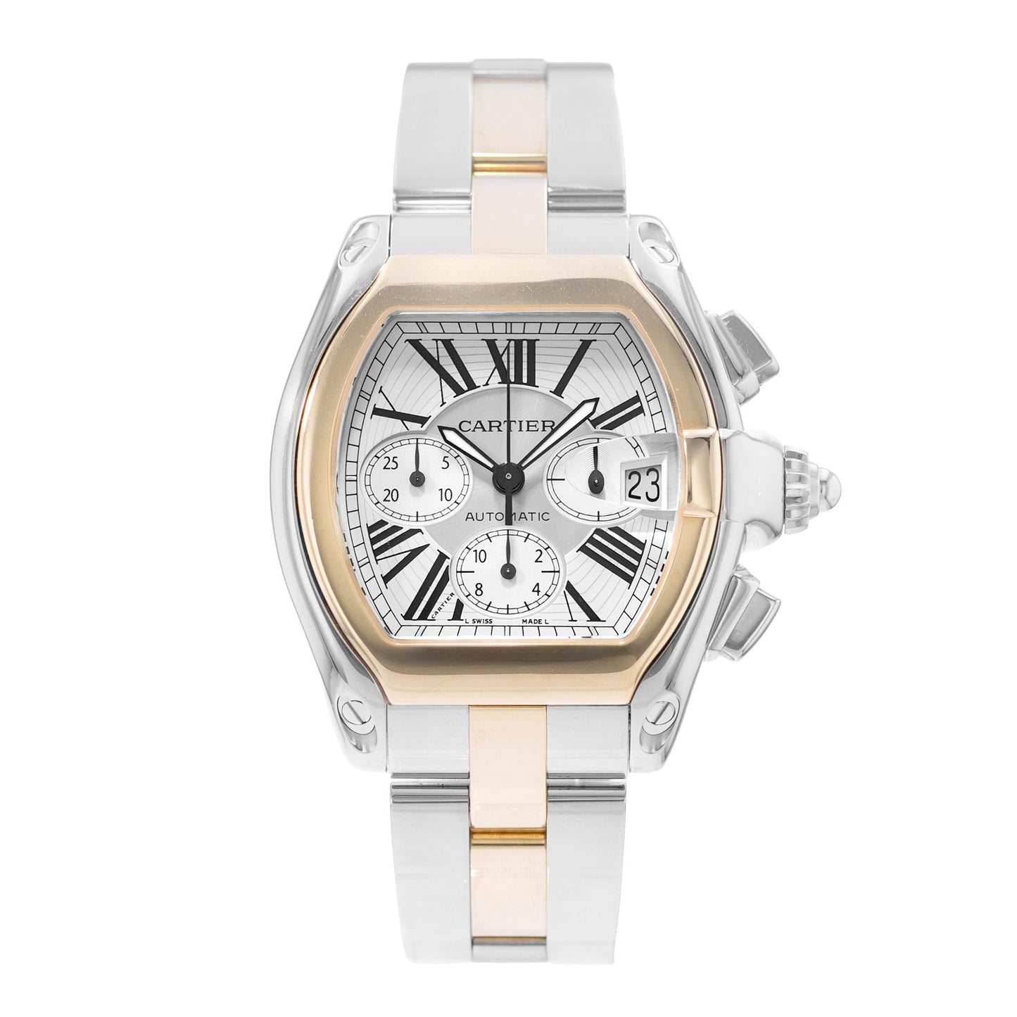 Cartier Roadster Steel & Yellow Gold