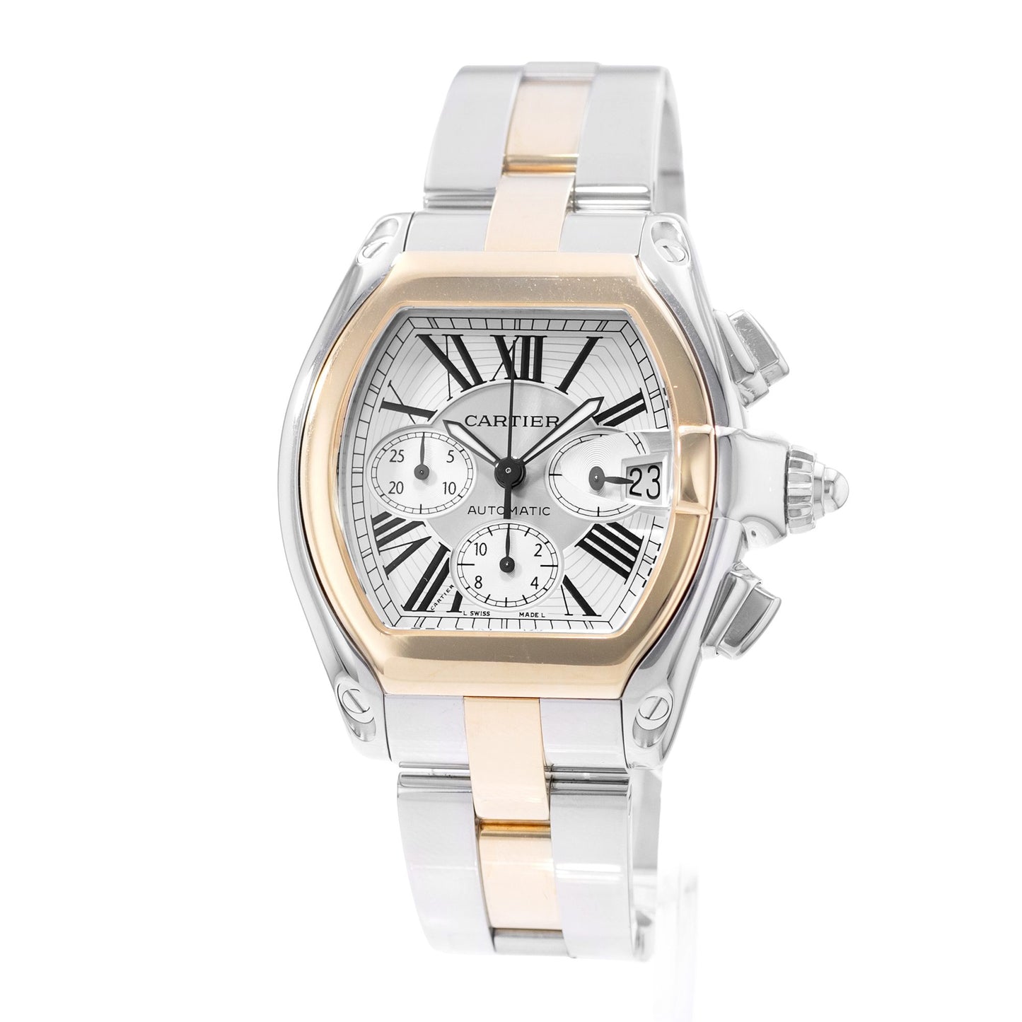 Cartier Roadster Steel & Yellow Gold