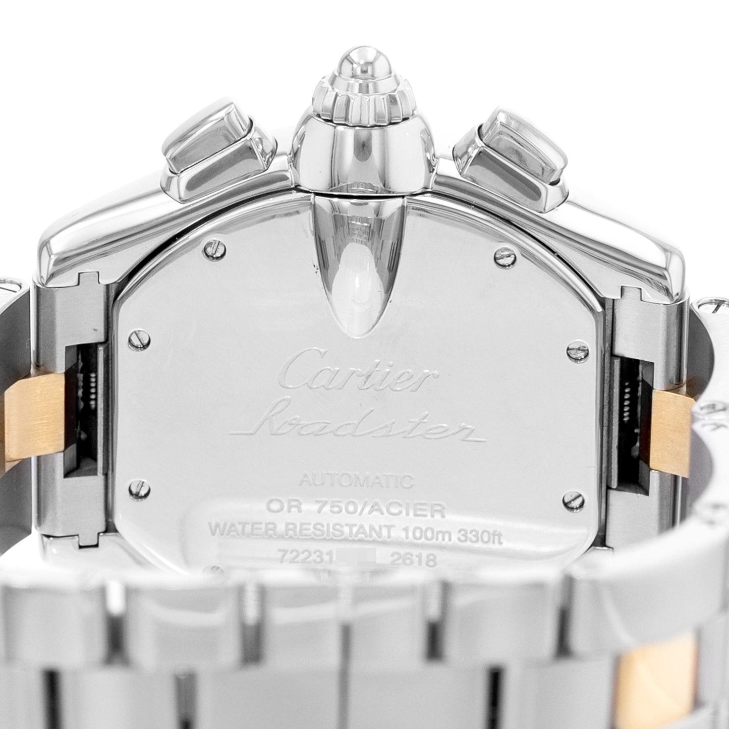 Cartier Roadster Steel & Yellow Gold