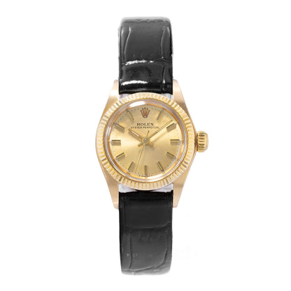 Rolex Oyster Perpetual 26 Yellow Gold