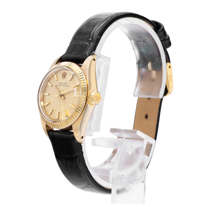 Rolex Oyster Perpetual 26 Yellow Gold