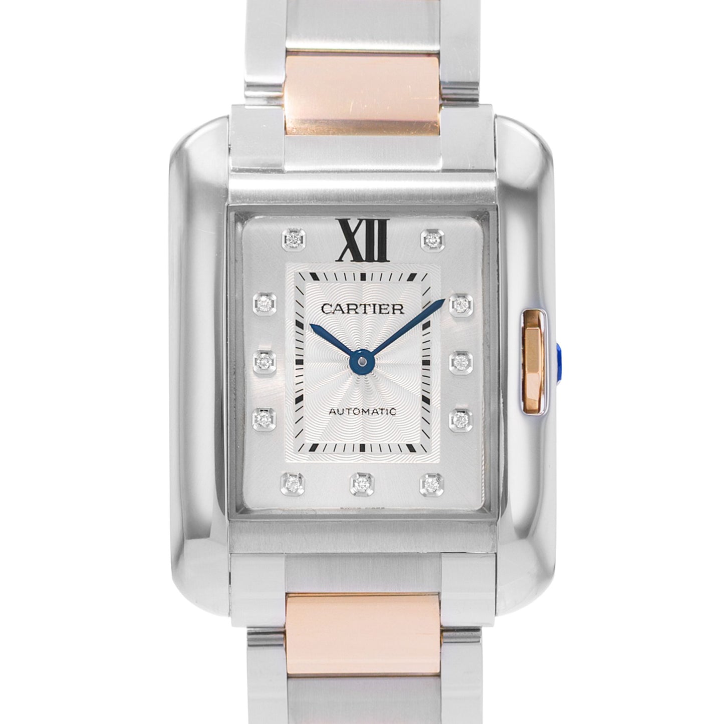 Cartier Tank Anglaise Steel & Rose Gold