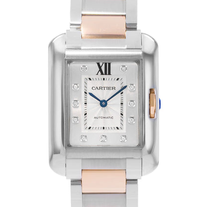 Cartier Tank Anglaise Steel & Rose Gold