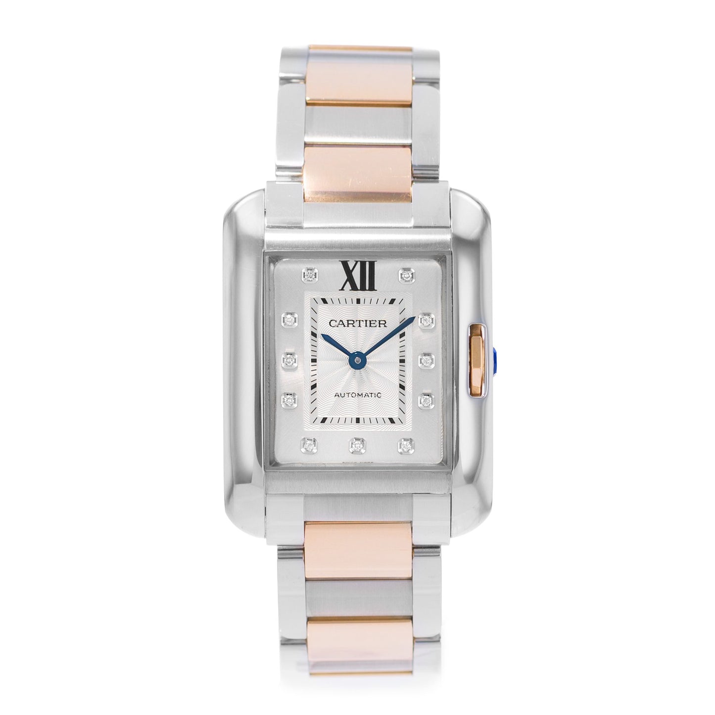 Cartier Tank Anglaise Steel & Rose Gold