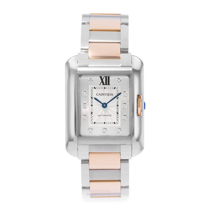 Cartier Tank Anglaise Steel & Rose Gold