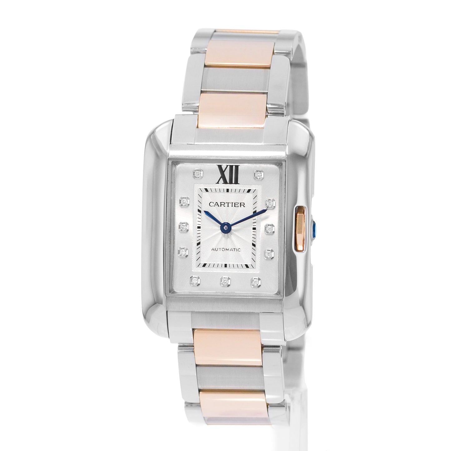 Cartier Tank Anglaise Steel & Rose Gold