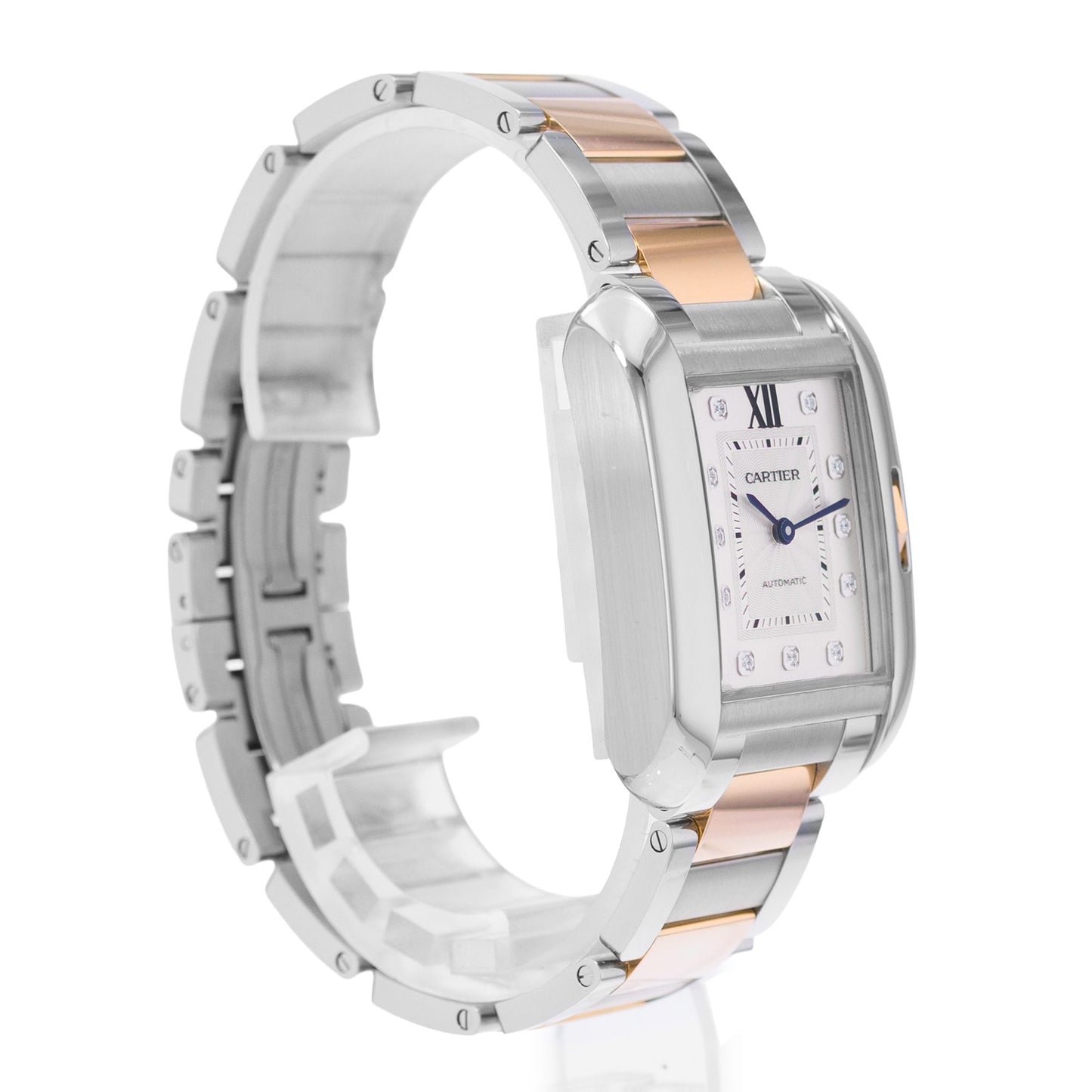 Cartier Tank Anglaise Steel & Rose Gold