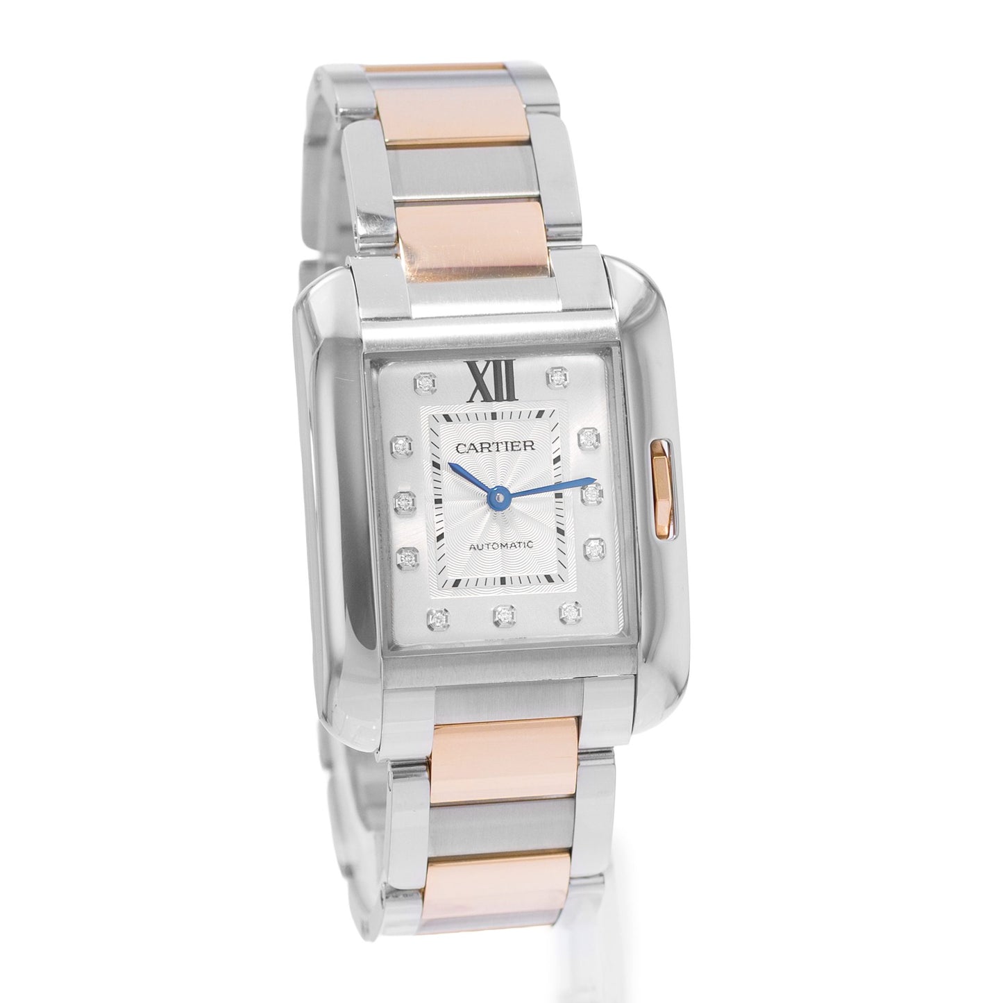 Cartier Tank Anglaise Steel & Rose Gold