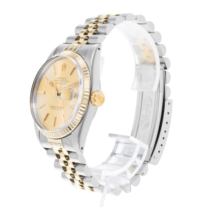 Rolex Datejust 36 Steel & Yellow Gold