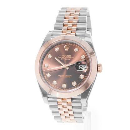 Rolex Datejust 41 Steel & Rose Gold