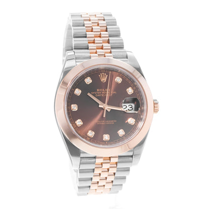 Rolex Datejust 41 Steel & Rose Gold