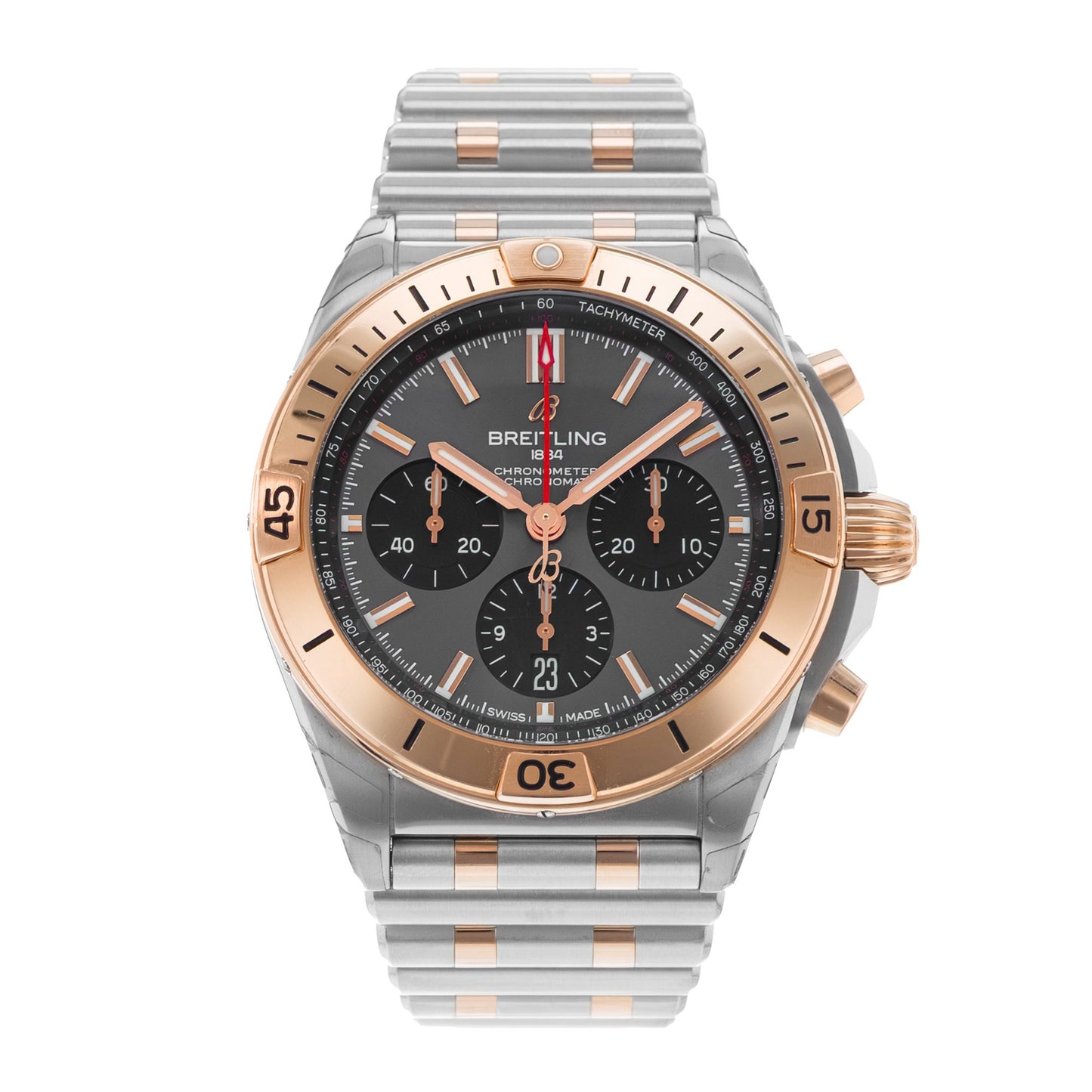 Breitling Chronomat B01 Steel & Rose Gold