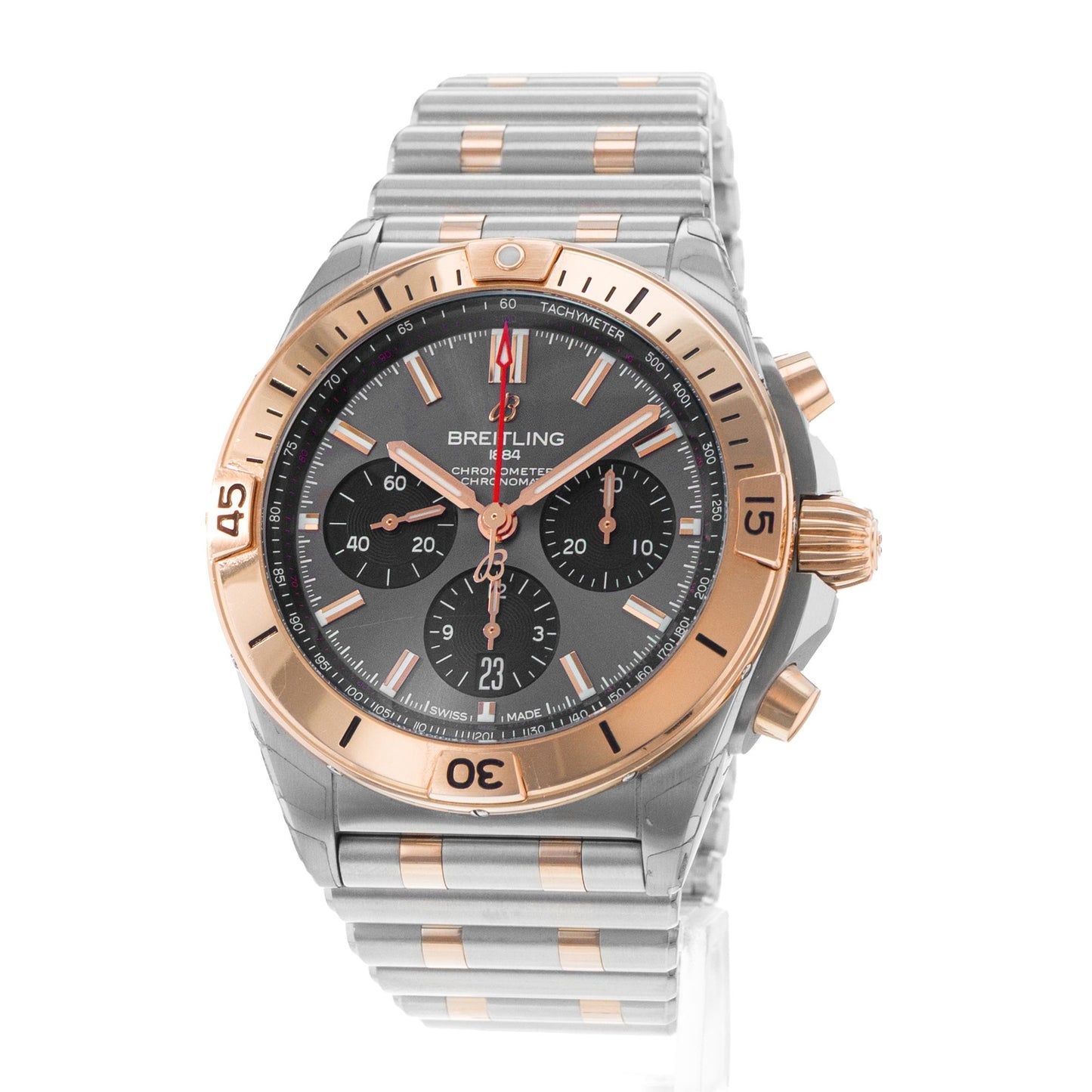 Breitling Chronomat B01 Steel & Rose Gold