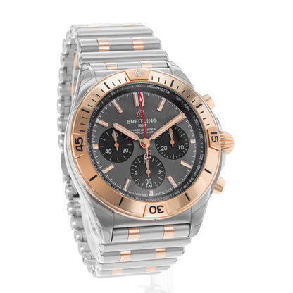 Breitling Chronomat B01 Steel & Rose Gold