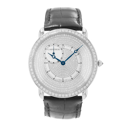 Cartier Ronde Louis White Gold