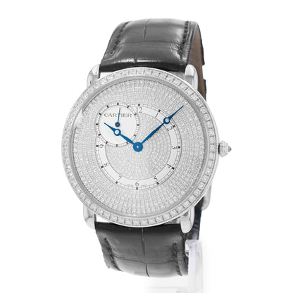 Cartier Ronde Louis White Gold