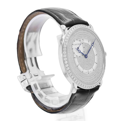 Cartier Ronde Louis White Gold