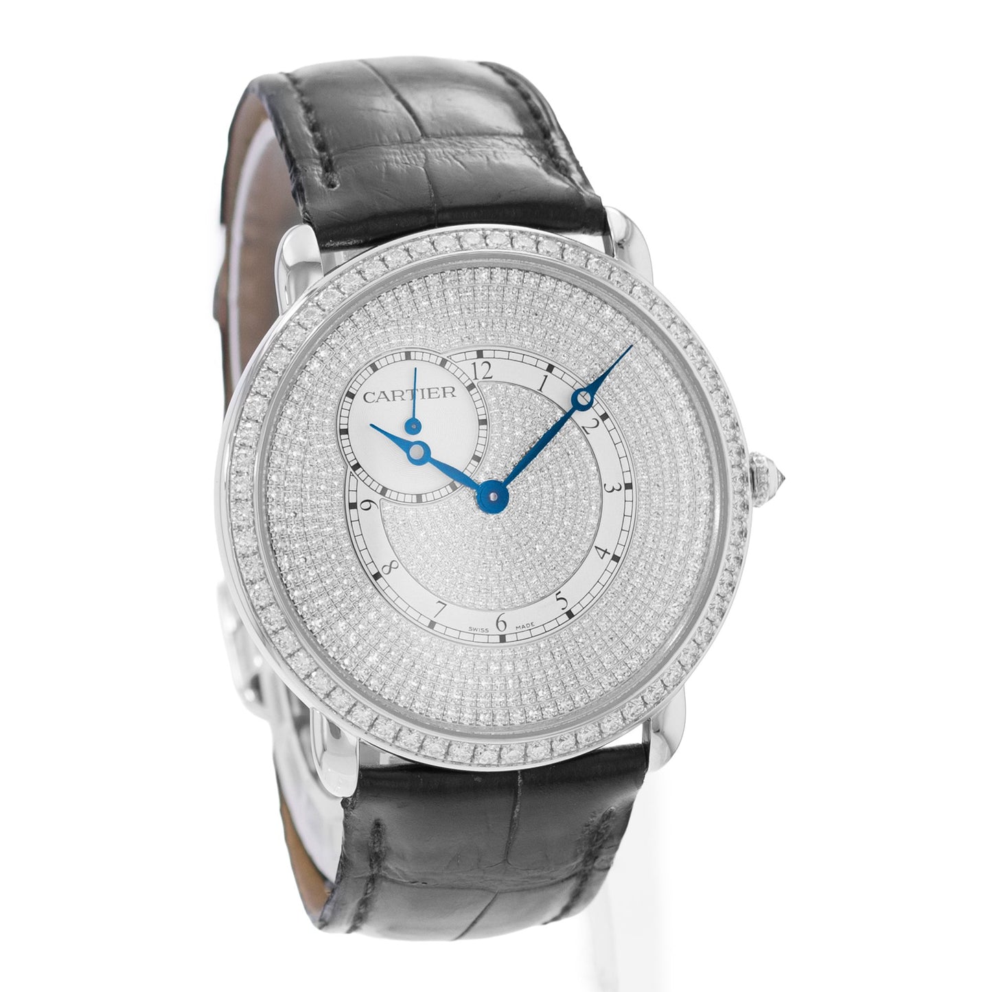 Cartier Ronde Louis White Gold