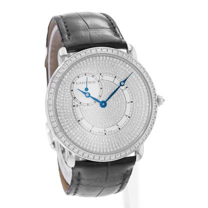 Cartier Ronde Louis White Gold