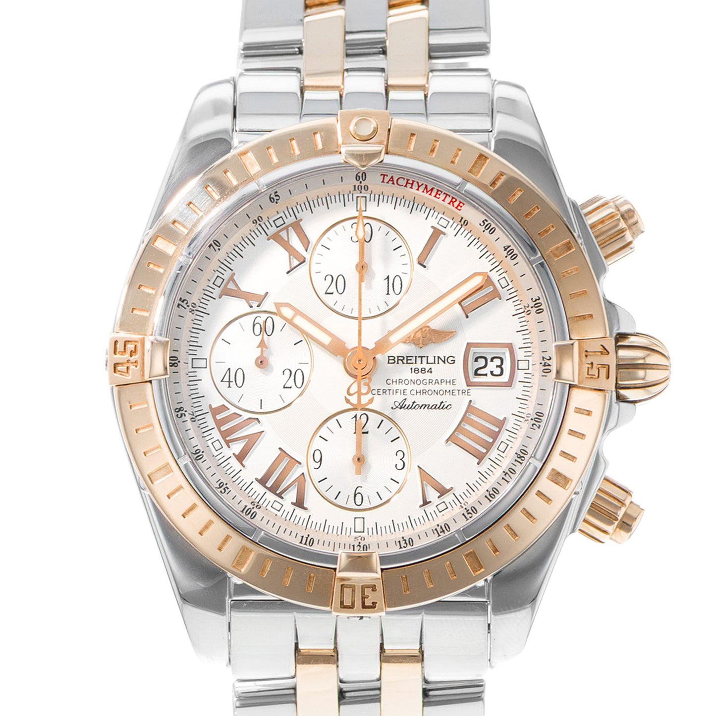 Breitling Chronomat Evolution Steel & Rose Gold