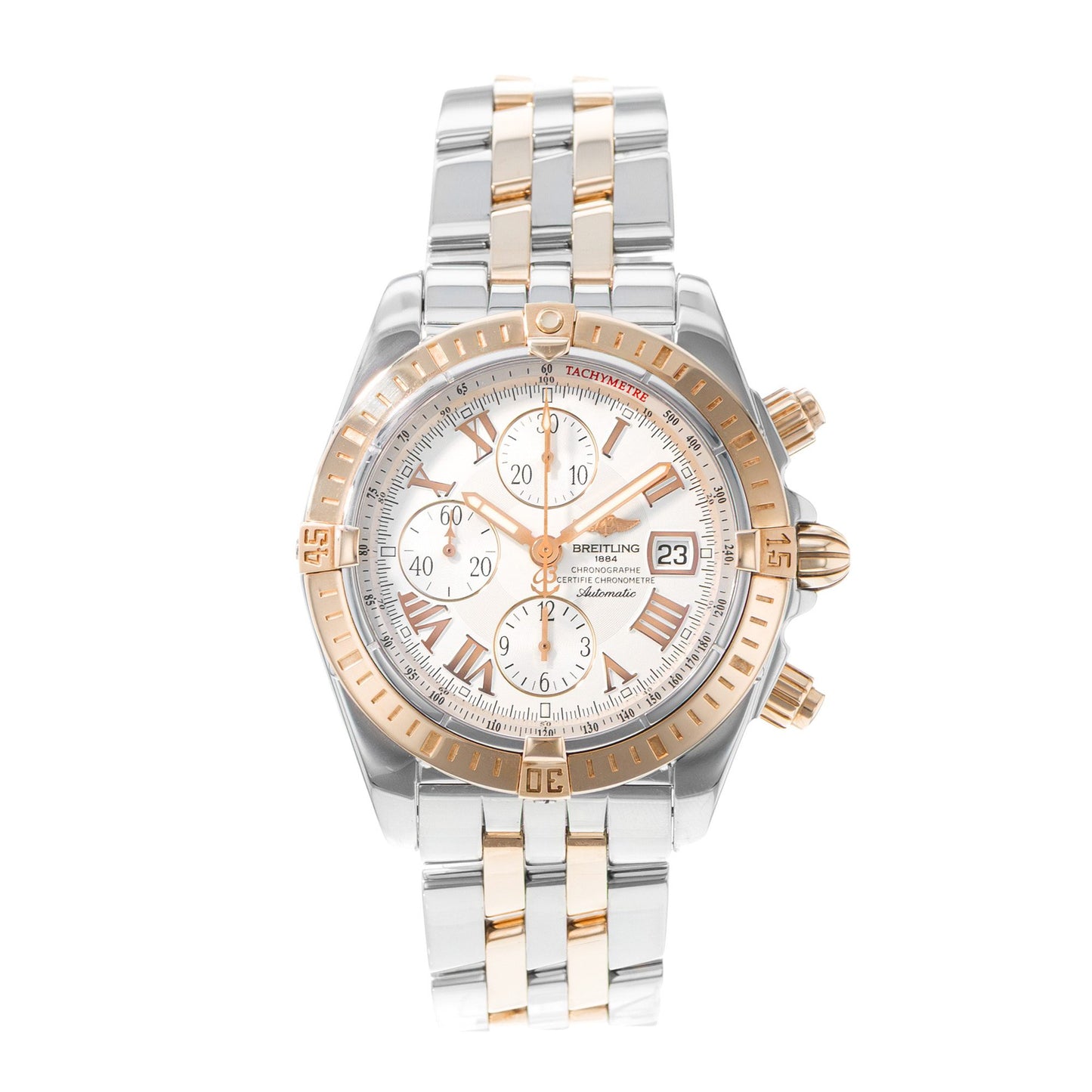 Breitling Chronomat Evolution Steel & Rose Gold