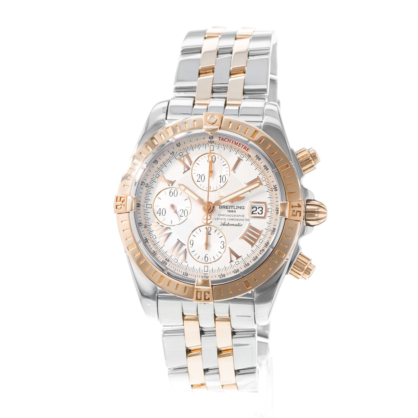 Breitling Chronomat Evolution Steel & Rose Gold