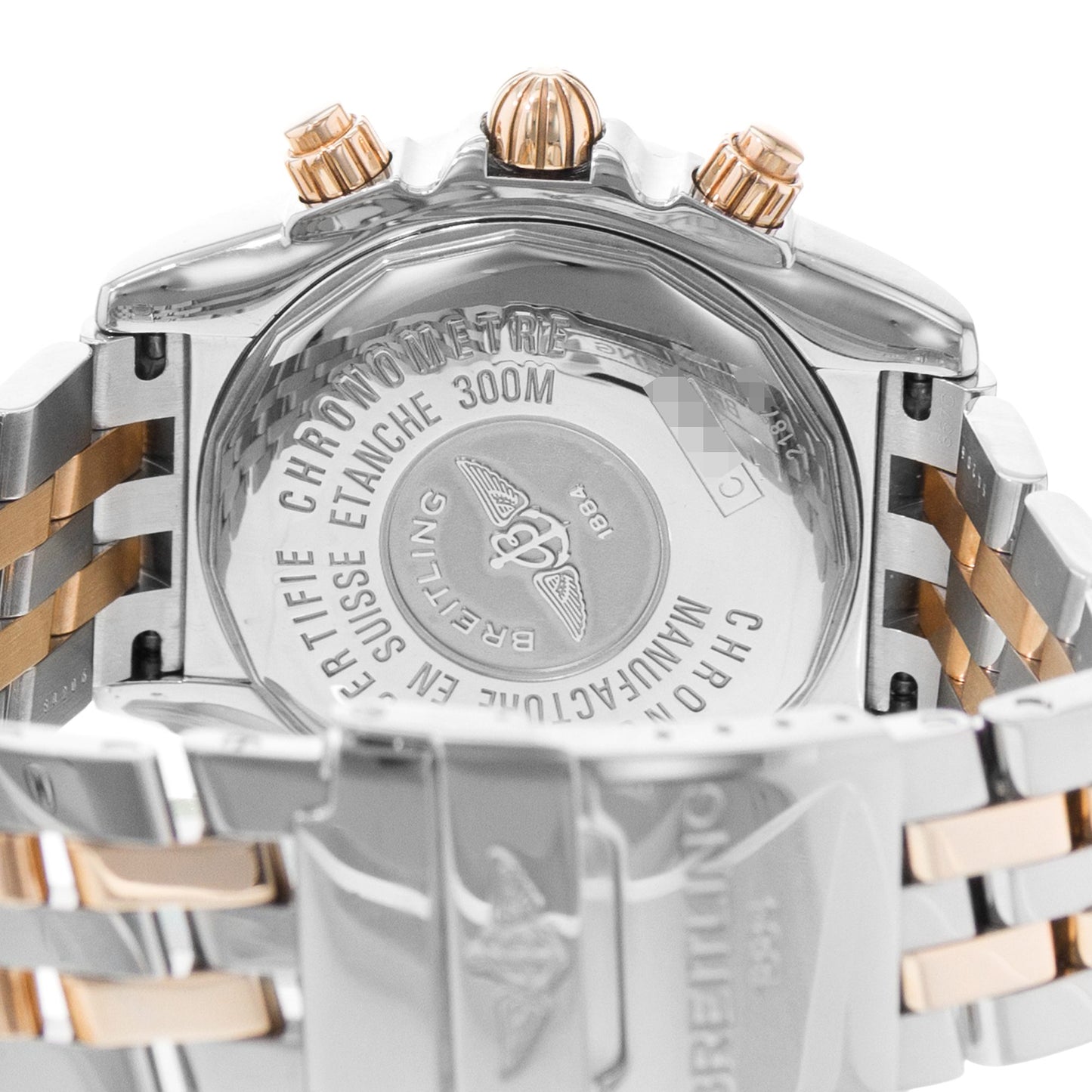 Breitling Chronomat Evolution Steel & Rose Gold