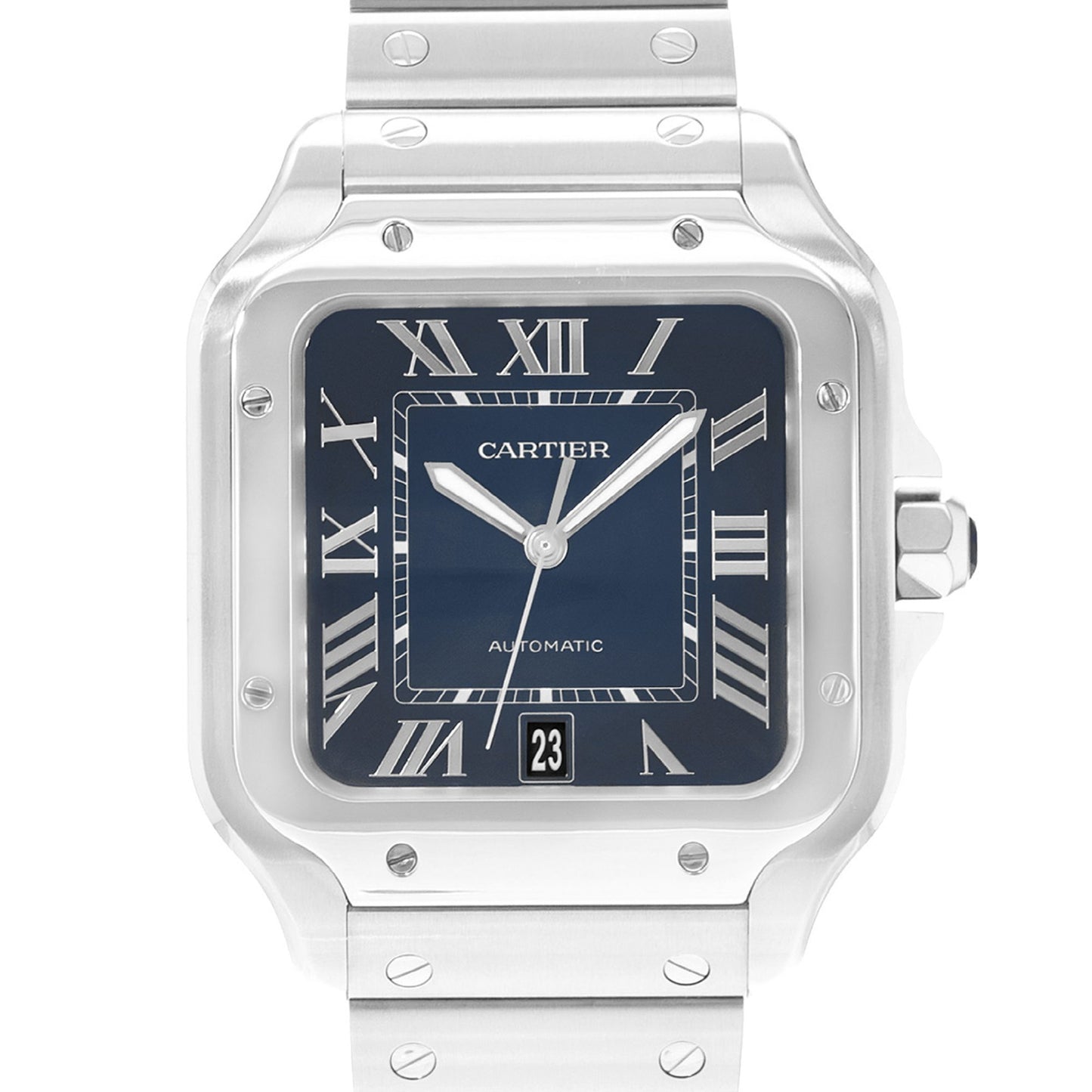 Cartier Santos Steel