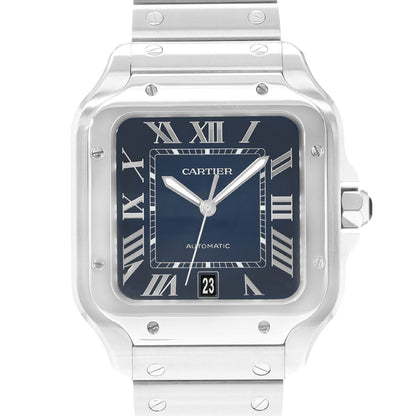 Cartier Santos Steel