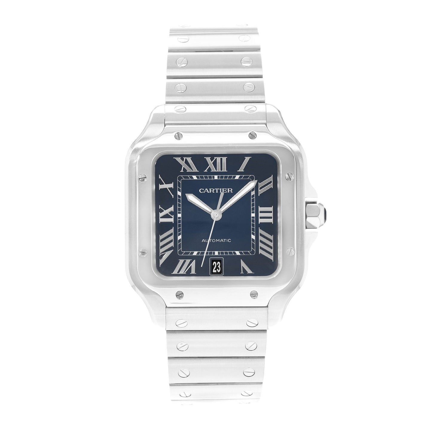 Cartier Santos Steel