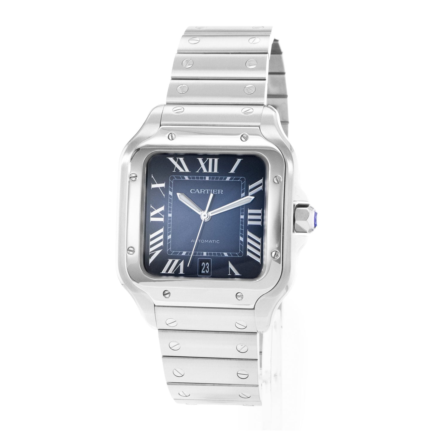 Cartier Santos Steel