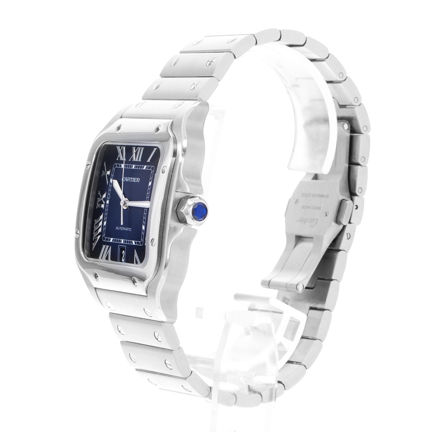 Cartier Santos Steel