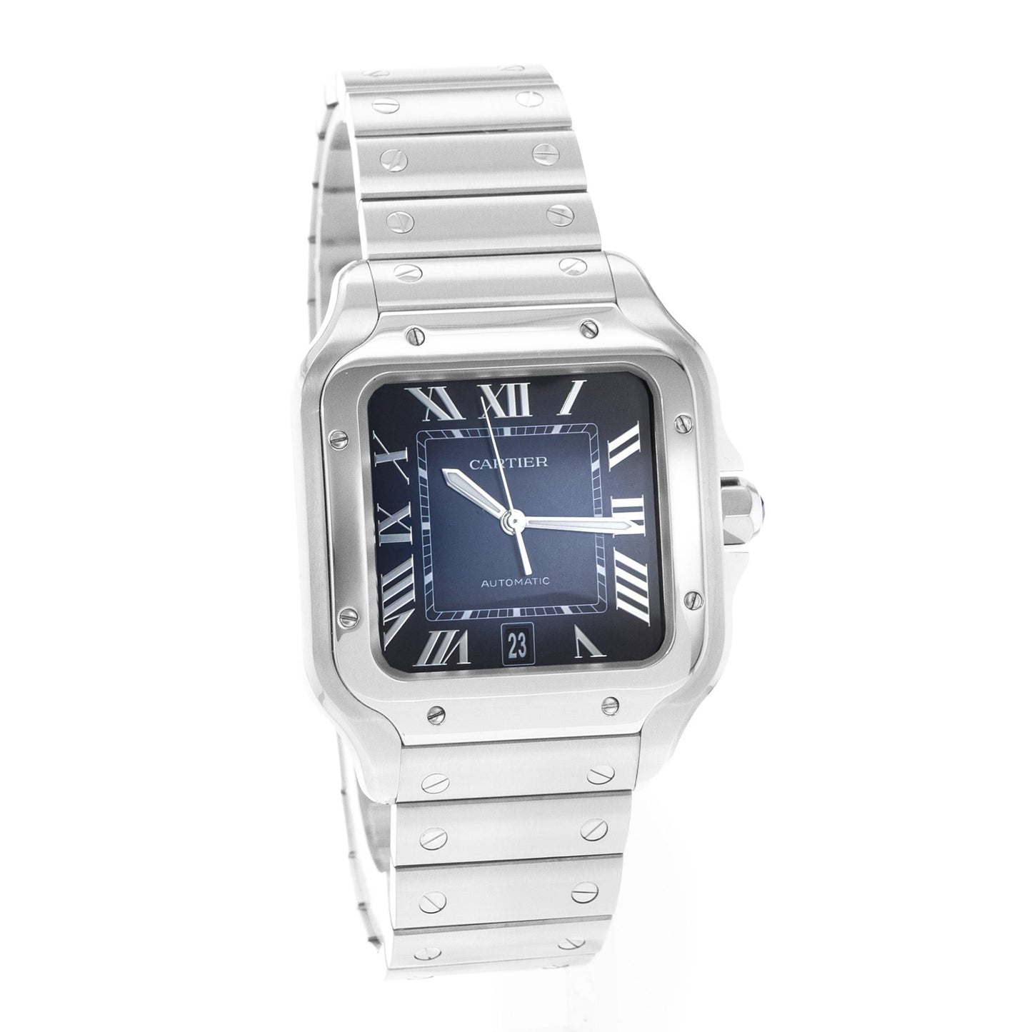 Cartier Santos Steel