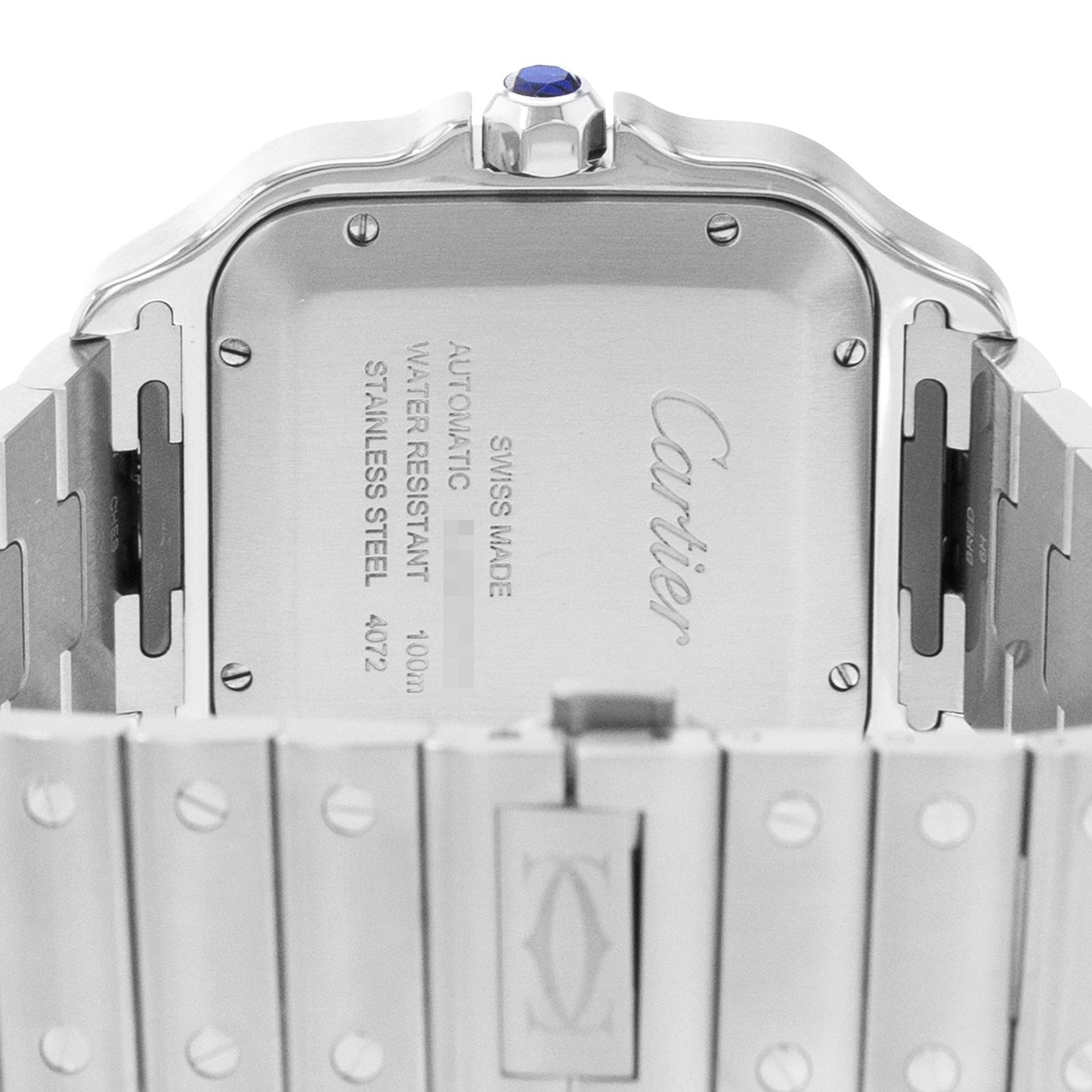 Cartier Santos Steel