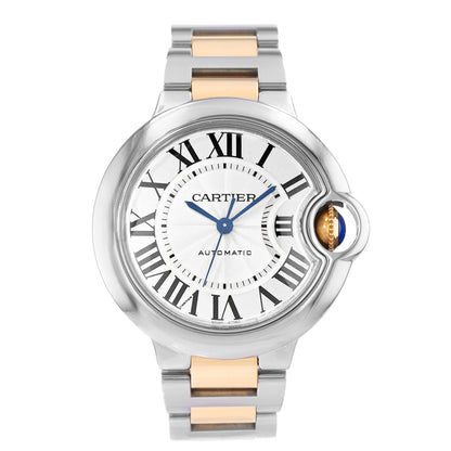 Cartier Ballon Bleu 33mm Steel & Yellow Gold