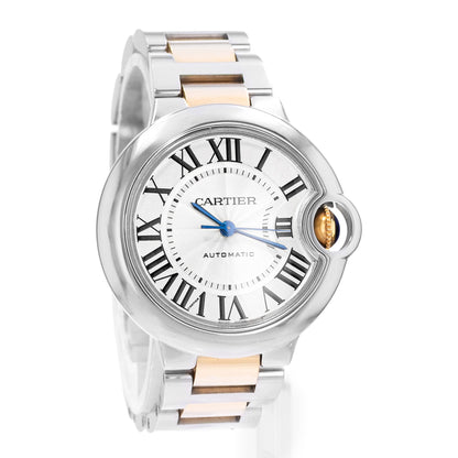 Cartier Ballon Bleu 33mm Steel & Yellow Gold