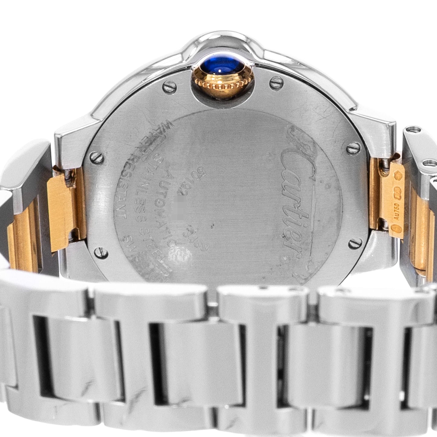 Cartier Ballon Bleu 33mm Steel & Yellow Gold
