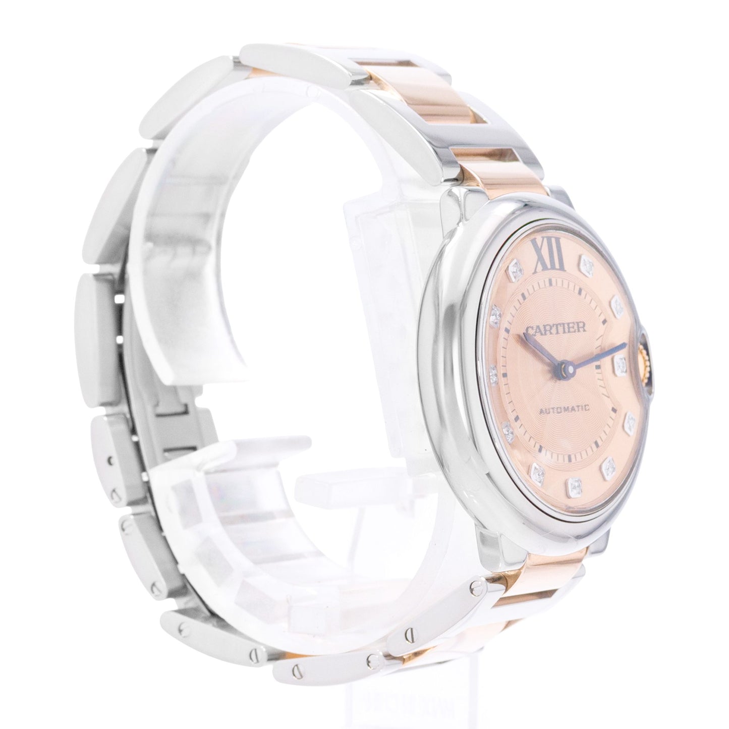 Cartier Ballon Bleu 36mm Steel & Rose Gold