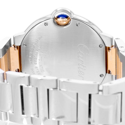 Cartier Ballon Bleu 36mm Steel & Rose Gold