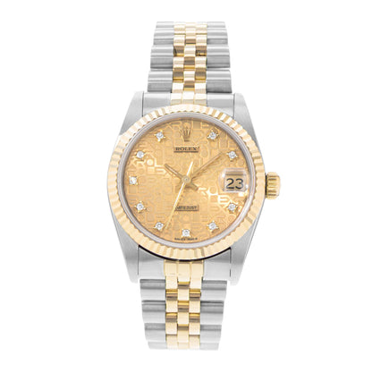 Rolex Datejust 31 Steel & Yellow Gold