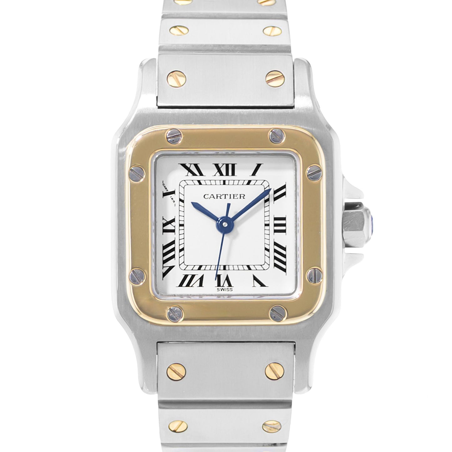 Cartier Santos Steel & Yellow Gold
