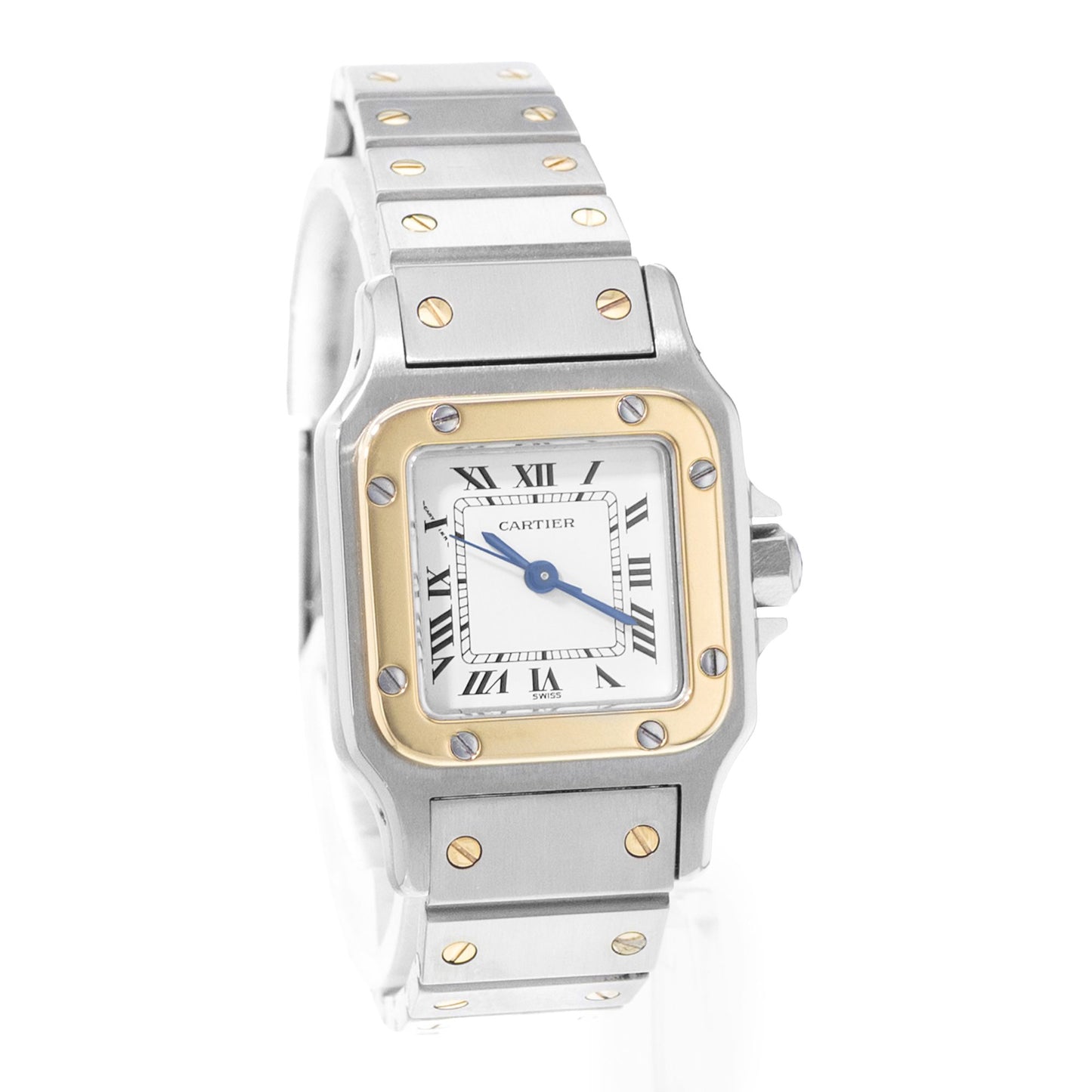 Cartier Santos Steel & Yellow Gold