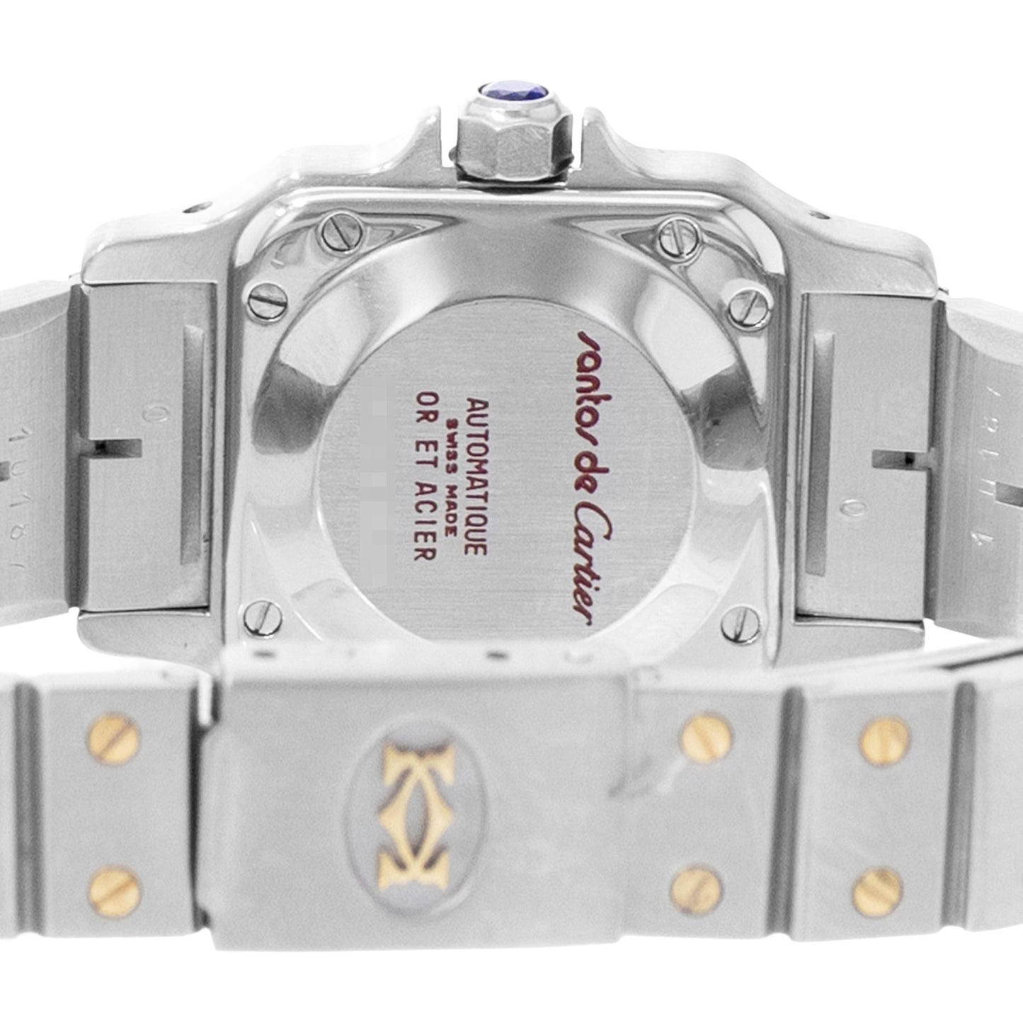 Cartier Santos Steel & Yellow Gold